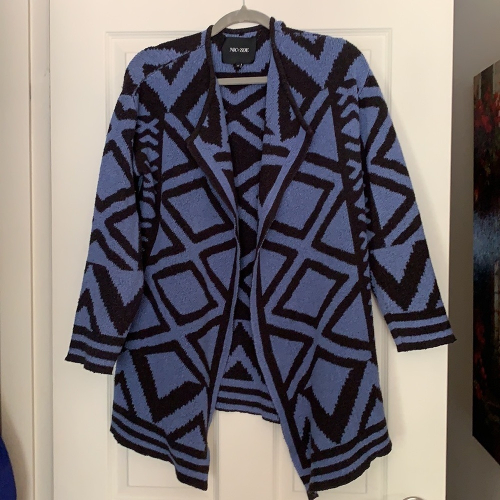 Nic + Zoe Chunky Knit Cardigan - XS